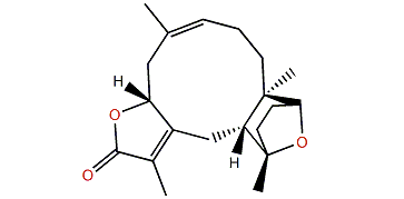 Pachyclavulariolide A